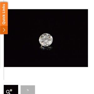 Loose diamond ready to set